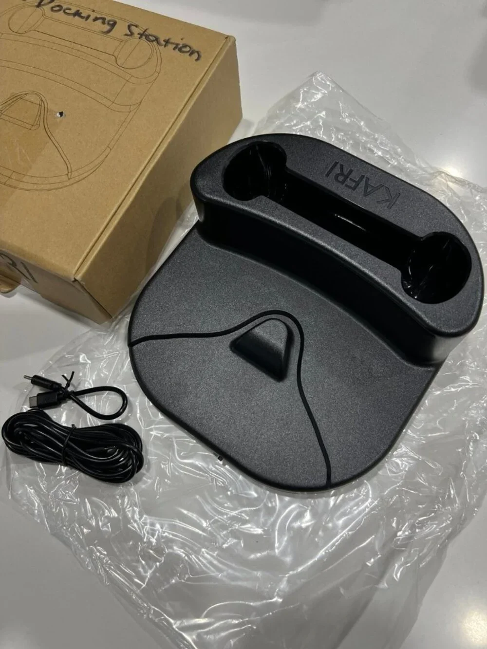 KAFRI Charging Dock, specifically designed as a charging station and display sta